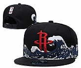 Houston Rockets Team Logo Adjustable Hat YD (4)